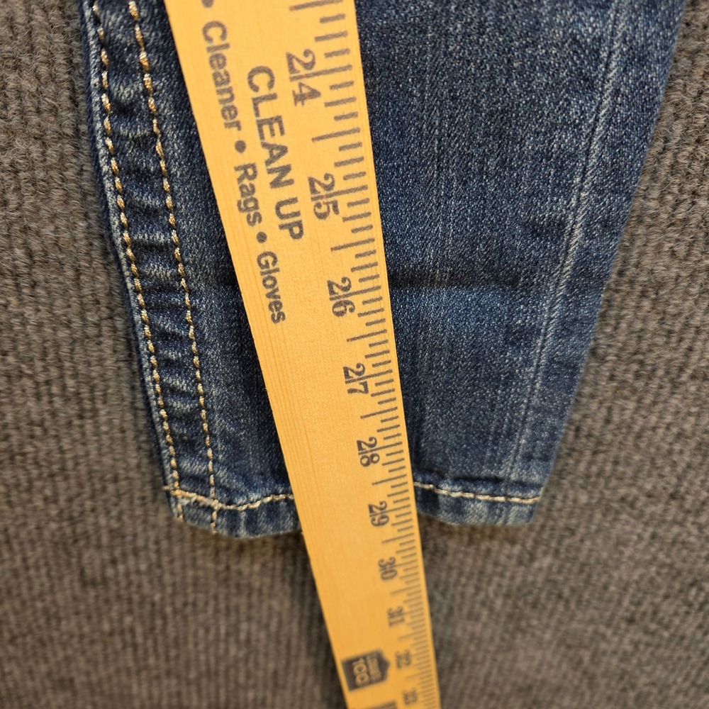 Miss Me Skinny Jeans Womens Mid Rise Embellished Blue 24 Excellent Western - Picture 9 of 12